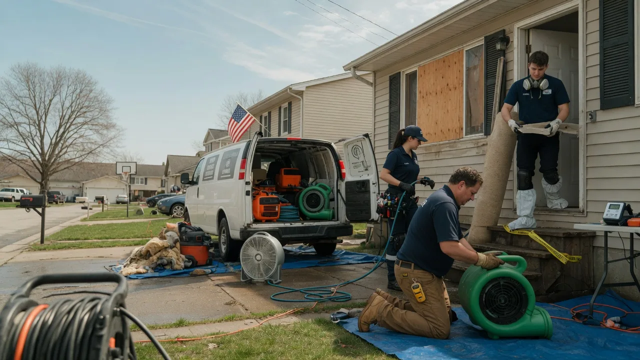 Water Damage Restoration in Rogersville, PA near me